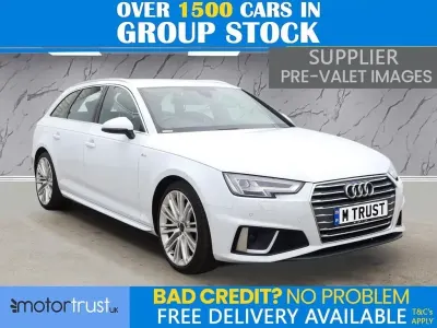 Usado Audi A4 S-Line 190 HP (139 kW) 2019 Branco Carrinha