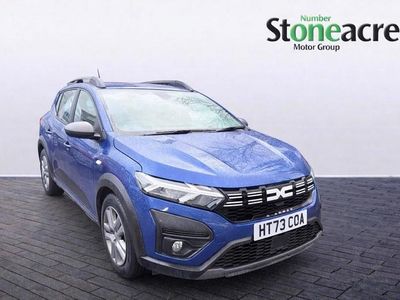 Used Dacia Sandero Expression 100 HP (73 kW) 2023 Blue Hatchback