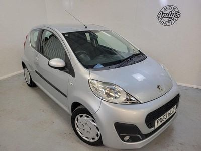 Silver Used 2013 Peugeot 107 Active Hatchback | £2,749 (Fair price)