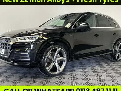 Used Audi Q5 S-Line 190 HP (139 kW) 2017 Black SUV