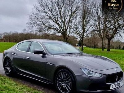 Grey Used 2016 Maserati Ghibli Sedan | £14,985 (Fair price)