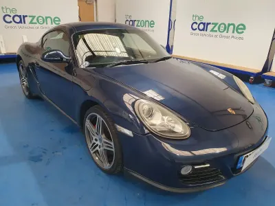 Used Porsche Cayman Black Edition 330 HP (242 kW) 2011 Blue Coupe