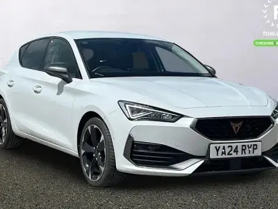 Used Cupra Leon 150 HP (110 kW) 2024 White Hatchback