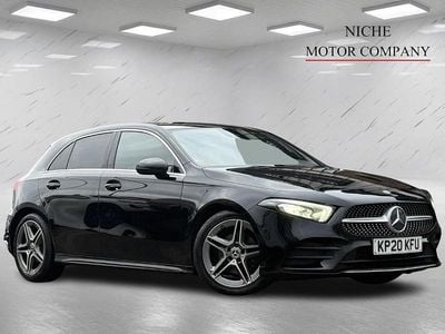 Used Mercedes A180 AMG line 2020 Black Hatchback