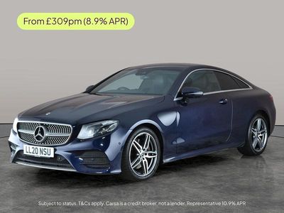 Used Mercedes E300 AMG Line Premium 245 HP (180 kW) 2020 Blue Coupe