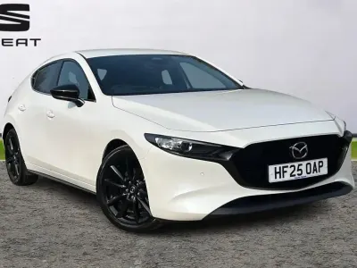 Used Mazda 3 Homura-Line 138 HP (101 kW) 2025 White Hatchback