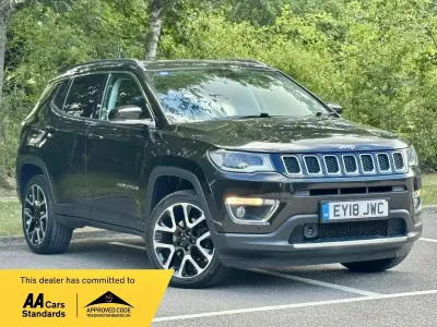 Used Jeep Compass Limited 170 HP (125 kW) 2018 Black SUV