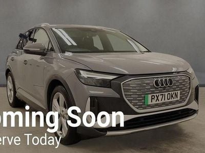 Used Audi Q4 e-tron S-Line 150 kW (204 HP) 2022 Grey SUV
