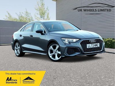 Grey Used 2023 Audi A3 S-Line Sedan | £19,990 (Fair price)