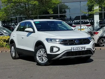 Begagnad VW T-Roc Life 150 HK (110 kW) 2023 Vit SUV