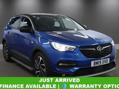 Used Vauxhall Grandland X Elite 130 HP (95 kW) 2019 Blue SUV