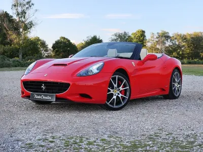 Used Ferrari California 490 HP (360 kW) 2009 Red Cabriolet