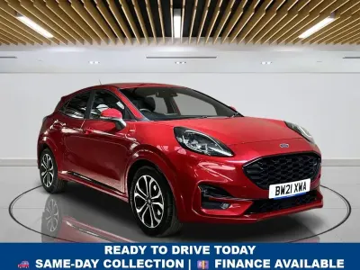 Used Ford Puma ST-Line 125 HP (91 kW) 2021 Red SUV