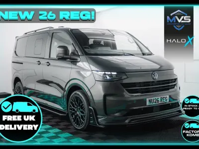 New VW T7 Sportline 150 HP (110 kW) 2026 Grey Van