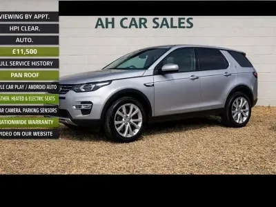 Used Land Rover Discovery Sport HSE Luxury 180 HP (132 kW) 2018 Silver SUV