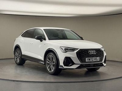 Used Audi Q3 Sportback Black Edition 150 HP (110 kW) 2022 Ibis white SUV