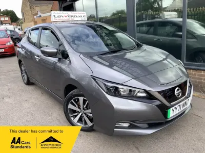 Used Nissan Leaf Acenta 110 kW (150 HP) 2021 Grey Hatchback