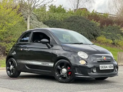 Used Abarth 500 135 HP (99 kW) 2015 Black Hatchback