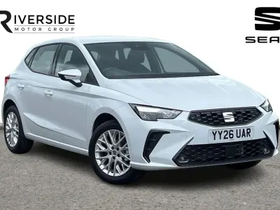 New Seat Ibiza SE 94 HP (69 kW) 2026 White Hatchback