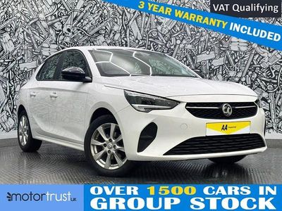 Used Vauxhall Corsa Design Edition 75 HP (55 kW) 2022 White Hatchback