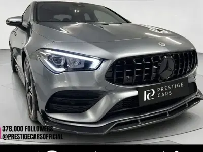 Used Mercedes CLA180 AMG line 136 HP (100 kW) 2022 Grey Coupe