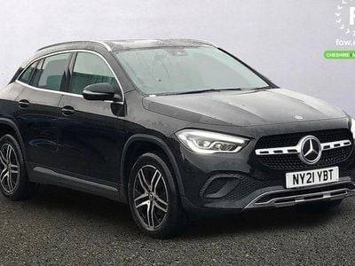 Used Mercedes GLA200 Active 150 HP (110 kW) 2021 Black SUV