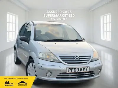 Used Citroën C3 73 HP (53 kW) 2003 Silver Hatchback