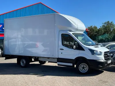 Używany Ford Transit 130 KM (95 kW) 2022 Biały Kabriolet