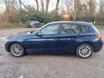 Usado BMW 116 Efficient Dynamics 2014 Azul Utilitario
