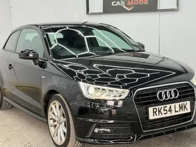 Used Audi A1 Sportback S-Line 125 HP (91 kW) 2015 Black Hatchback