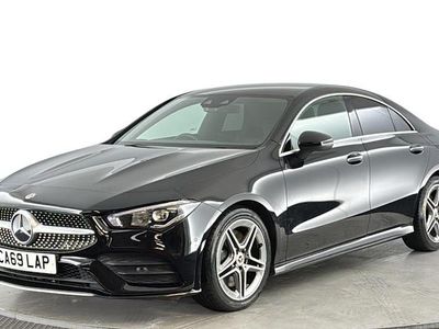 Used Mercedes CLA220 AMG Line Premium 190 HP (139 kW) 2019 Black Sedan