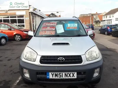Used Toyota RAV4 114 HP (83 kW) 2002 Silver SUV