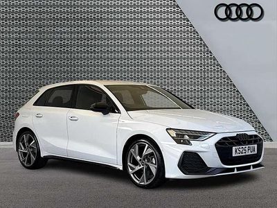 Used Audi A3 Black Edition 147 HP (108 kW) 2025 White Hatchback