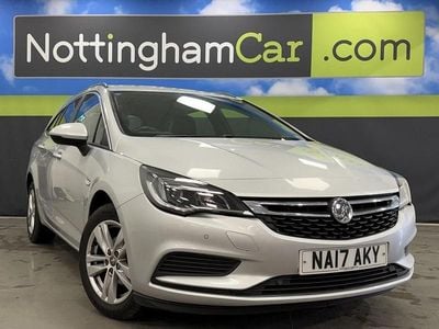 Used Vauxhall Astra 125 HP (91 kW) 2017 Silver Estate