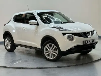 Used Nissan Juke Acenta 115 HP (84 kW) 2017 White SUV