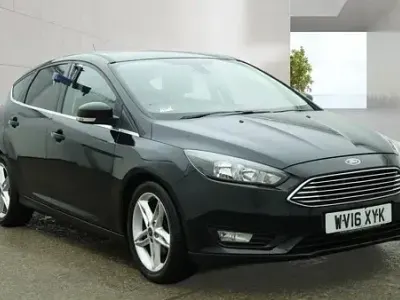 Used Ford Focus Zetec 2016 Black Hatchback