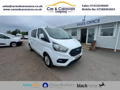 Used Ford Transit Custom Limited 130 HP (95 kW) 2022 White Van