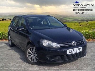 Used VW Golf VI Match 105 HP (77 kW) 2011 Black Hatchback