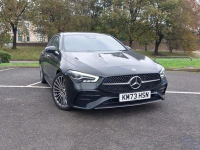 Black Used 2023 Mercedes CLA200 AMG Line Premium Estate | £27,998 (A bit pricey)