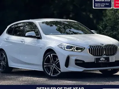 Used BMW 118 M Sport 136 HP (100 kW) 2024 White Hatchback