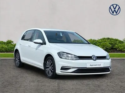 Used VW Golf VII SE 150 HP (110 kW) 2018 White Hatchback