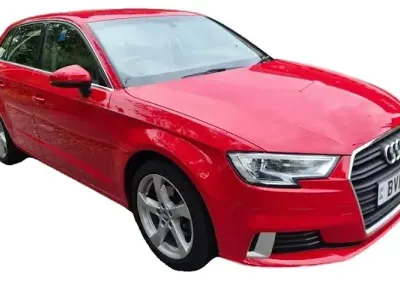 Used Audi A3 Sportback Sport 116 HP (85 kW) 2019 Red Hatchback