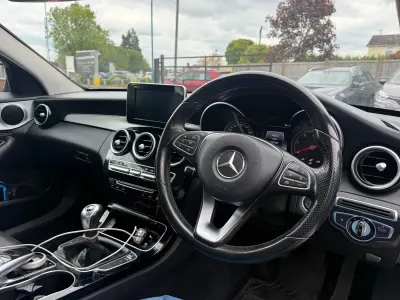 Used Mercedes C220 170 HP (125 kW) 2015 Silver Sedan