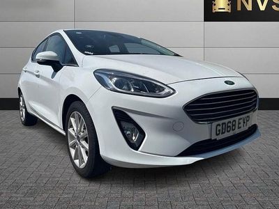Used Ford Fiesta Titanium 120 HP (88 kW) 2019 White Hatchback