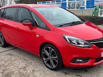 Used Vauxhall Zafira Tourer SRi 2016 Red MPV
