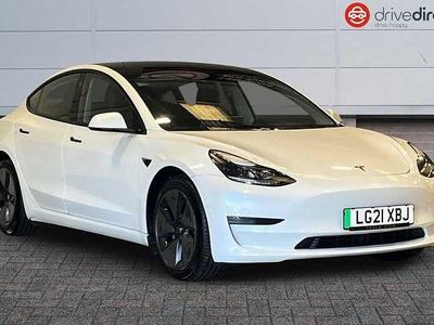 Used Tesla Model 3 Standard Range 208 kW (283 HP) 2021 White Sedan