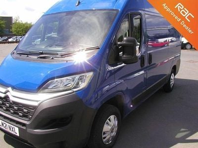 Used Citroën Relay 140 HP (102 kW) 2021 Blue Van