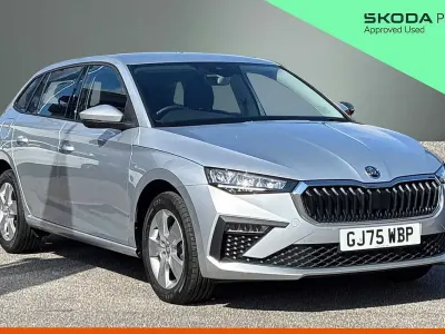 Used Skoda Scala SE 115 HP (84 kW) 2025 Brilliant silver metallic Hatchback
