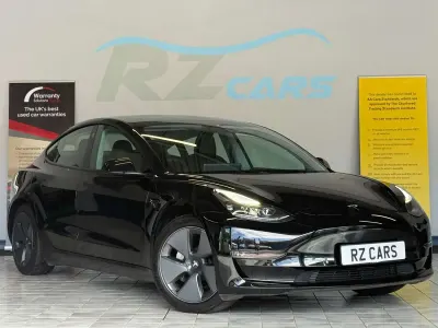 Used Tesla Model 3 Long Range AWD 366 kW (498 HP) 2020 Black Sedan