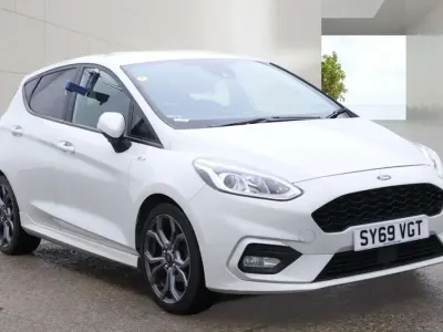 Used Ford Fiesta ST-Line X 125 HP (91 kW) 2019 White Hatchback